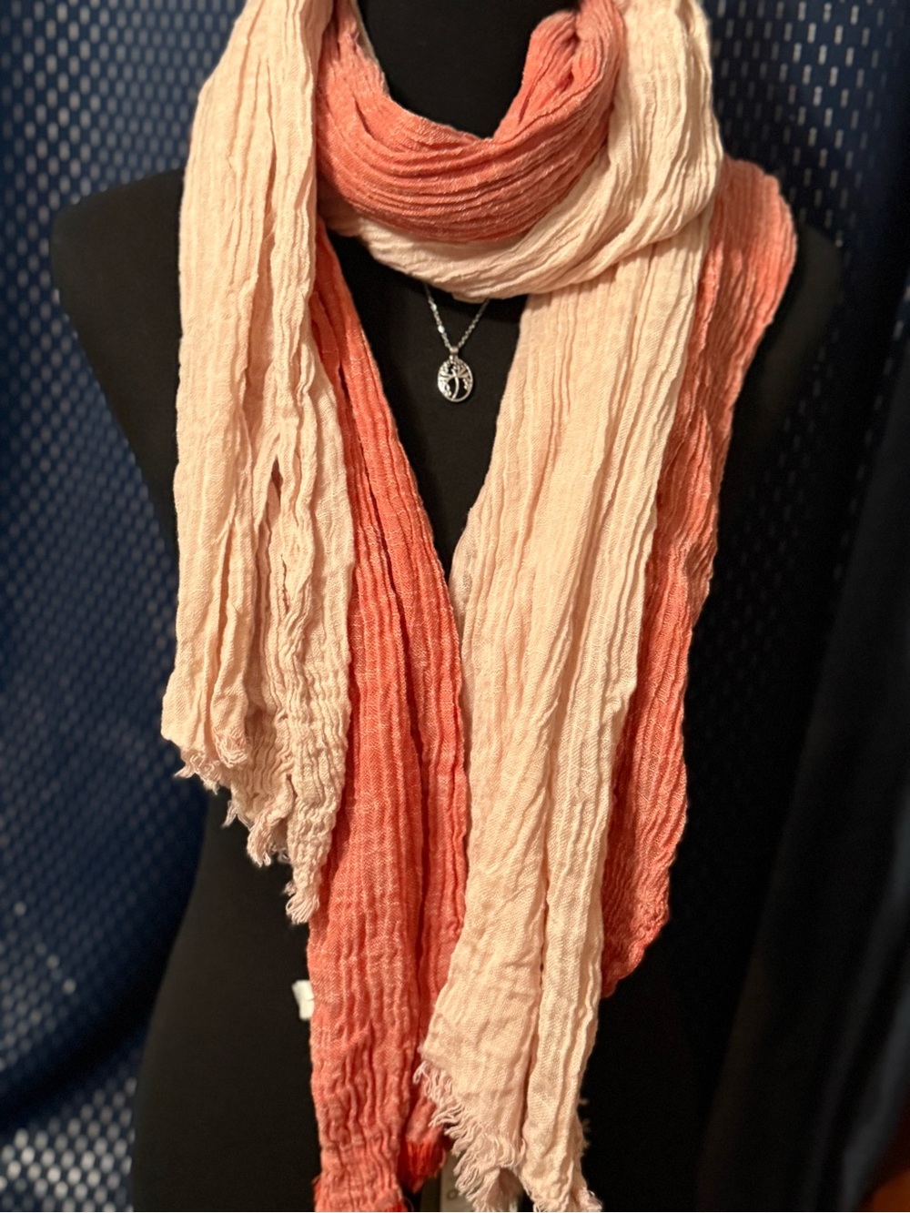 Style & Co Women's Textured Linen-Look Scarf Pairs of Two. NWT